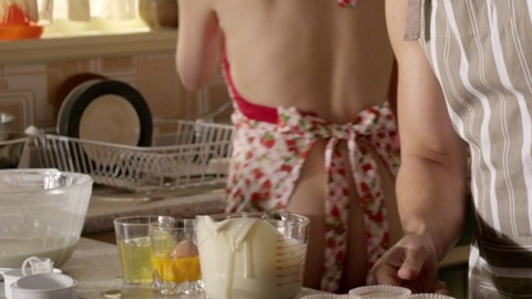 Fern Sutherland in The Almighty Johnsons (2011-2013) Butt Apron Back Exposed 773986