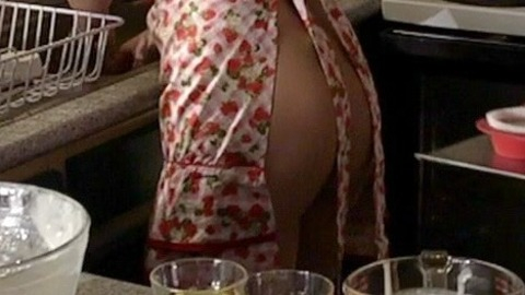 Fern Sutherland in The Almighty Johnsons (2011-2013) Butt Apron Back Exposed 773990