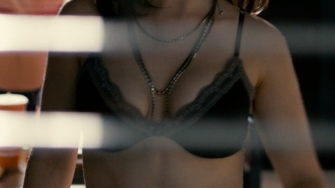 Georgina Reilly in The L.A. Complex (2012) Sexy Underwear Bangs Cactus 778949