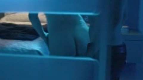 Nudes of Ivana West from Murder in the First. Butt, bedroom, blue lighting. 741894