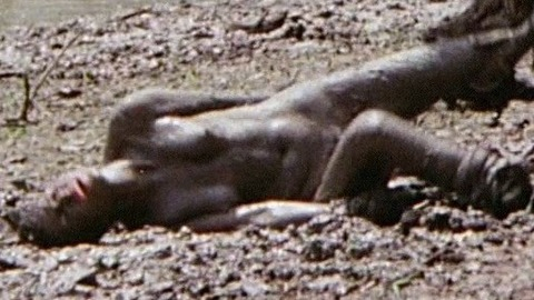 Lucia Costantini Naked as Adulteress. Breasts, bondage, creek. 741951