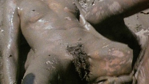 Nudes of Adulteress from Cannibal Holocaust. Breasts, Bush, hairy bush, mud. 741954