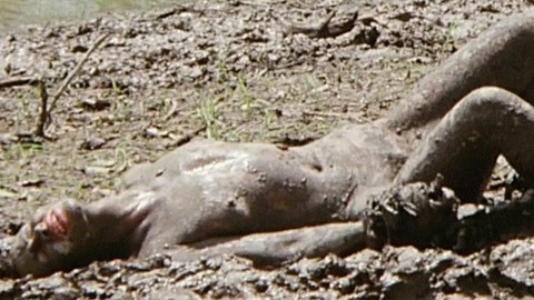 Lucia Costantini in Cannibal Holocaust (1980) Breasts Bush Bondage Breasts 741960