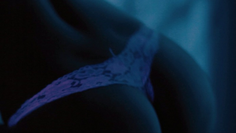 Sexiest Dancer Scenes. Thong, black light, white panties. 745492