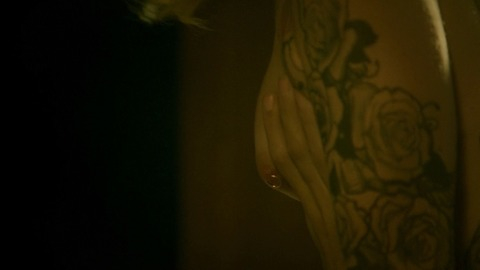 Madeline Brewer Naked as Miranda Cates. Breasts, flower tattoo, grabbing breast. 743529