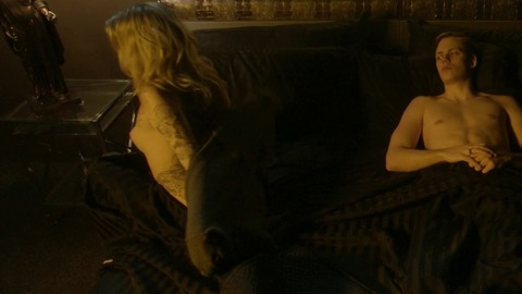 Madeline Brewer in Hemlock Grove (2013-2015) Breasts Big Bed Blonde 743555