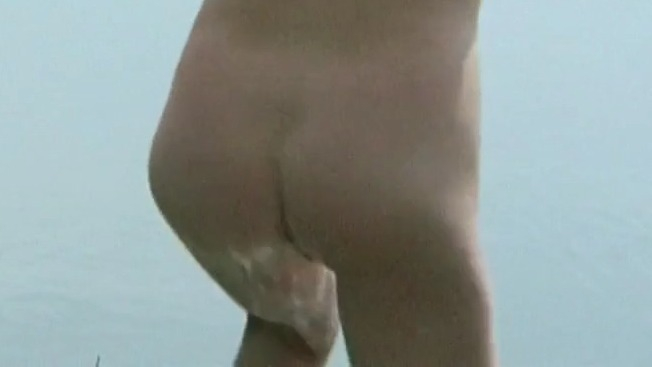 Renate Kasché Naked as Ulrike von Menzinger. Butt, jumping in water, nude. 743853