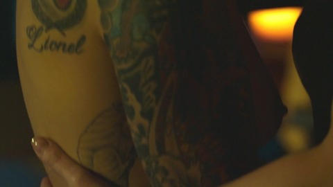 Ruby Rose in Around the Block (2013) Breasts Lesbian Breast Close Up Breasts 744345