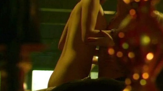 Hottest Jess Salgueiro Scene in The Strain. Sexy, Lesbian, curly hair, kissing. 744698