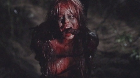 Nikki Delano Naked as Sandy. Breasts, BDSM, blood. 748755
