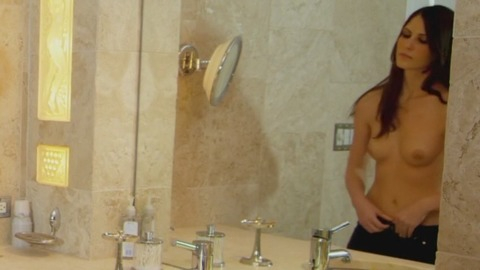 Callie Stephens in House of the Witchdoctor (2013) Breasts Back Exposed Bathroom 747567