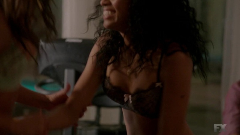 Married's Sexiest Scenes with Selina Kaye. Underwear, SFW, black lace bra. 744876