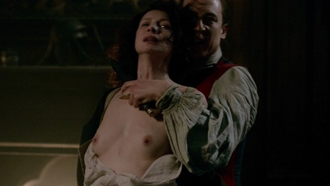 Caitríona Balfe in Outlander (2014) Breasts Black Hair Breasts 774764