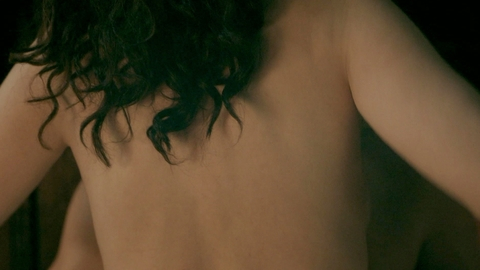 Sexiest Claire Randall Fraser Scenes. Sexy, exposed back, long hair. 989920