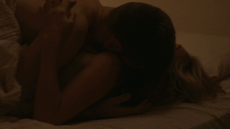 Sexiest Scenes of Theresa from Manhattan Romance. Sexy, bedroom, guy kissing neck. 780857