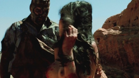 Micaela Schäfer in Seed 2: The New Breed (2014) Breasts Big Breasts Blood 745439