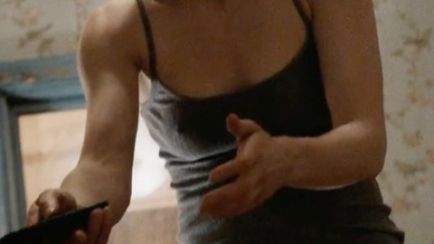 Hottest Carrie Coon Scene in The Leftovers. Sexy, SFW, black dress. 776132