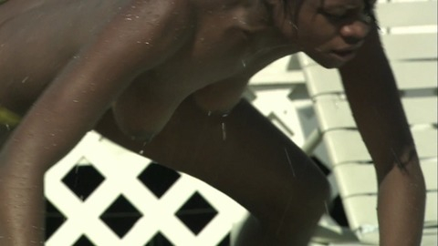 Sandy Jean Nude as Kate. Breasts, Black, dripping wet. 797210