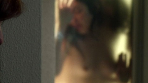 Nike Pirrone Nude as Neighbor. Breasts, behind glass, nude. 751118