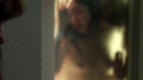 Nike Pirrone Naked as Neighbor. Breasts, behind glass, nude. 751119
