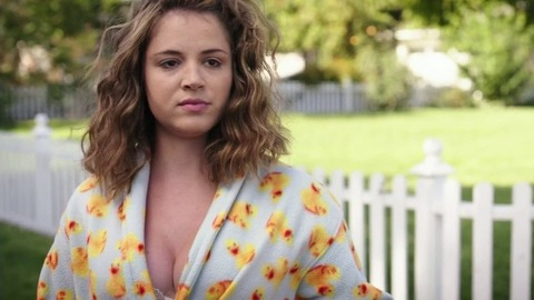 Kether Donohue in You're the Worst (2014-2019) Sexy Bath Robe Cleavage 747331