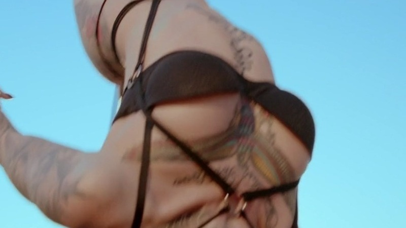 Sexiest Scenes of NA from Rub. Sexy, Underwear, Tattoos, black bra. 778625