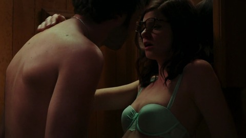 Rachel Melvin in Zombeavers (2014) Sexy Underwear Brunette Couple 750193