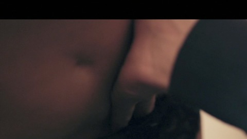 Emily Atack in Almost Married (2014) Sexy Underwear Black Lace Panties Hand Down Panties 769559