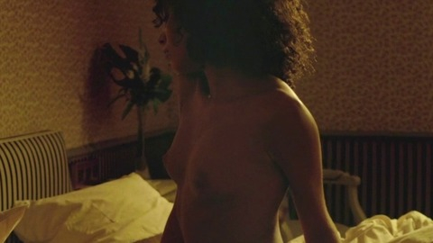 Marine Sainsily Nude as Eulalie. Breasts, Black, cowgirl. 751658
