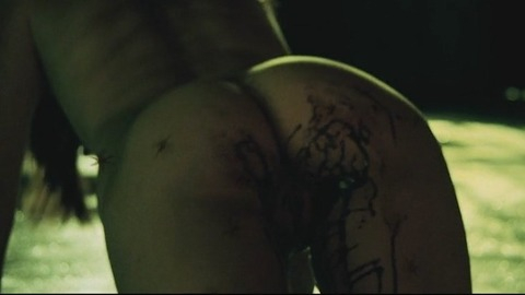 Elle Alexandra Naked in Silk. Butt, Bush, back burger, back exposed. 754819