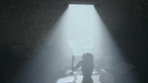 Nadia Hilker Naked as Louise. Butt, abandoned building, body silhouette. 764481