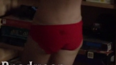 Hayley McFarland in Sons of Anarchy (2008-2014) Underwear Getting Dressed Red Panties 747725