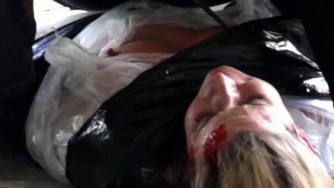 Brigid Macaulay Nude as 2nd Victim in 'Headless'. Breasts, blonde, bloody. 751544