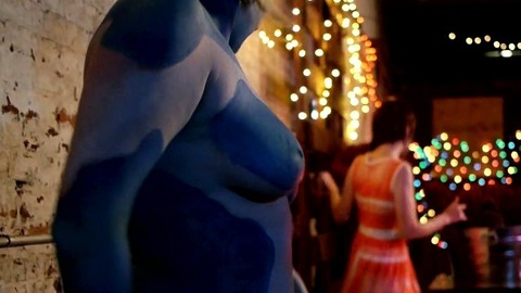 Stephanie Anderson in The Demon's Rook (2013) Breasts Body Paint Breasts 748030