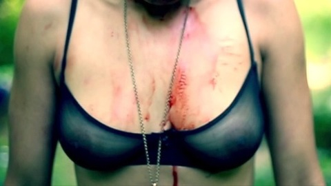Keyla Arce in Til I'm Alive (2014) Breasts Blood Blood On Face 748133