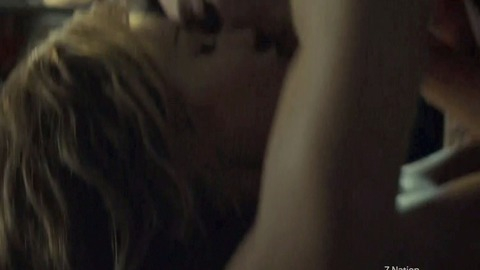 Sexiest Emily Rose Scene in Haven. Sexy, kissing, man on top. 752371