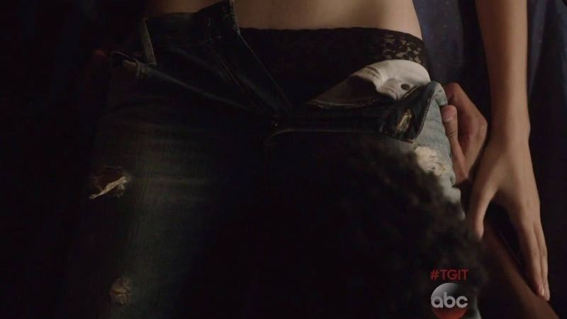 Hottest Katie Findlay Scene in How to Get Away with Murder. Underwear, black panties, man removes pants. 750914