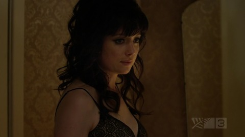 Antonia Prebble in Westside (2015-2018) Underwear Black Bra Black Hair 765366