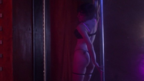 Melissa O'Brien in Call Girl of Cthulhu (2014) Thong Underwear Back Exposed Black Hair 773942