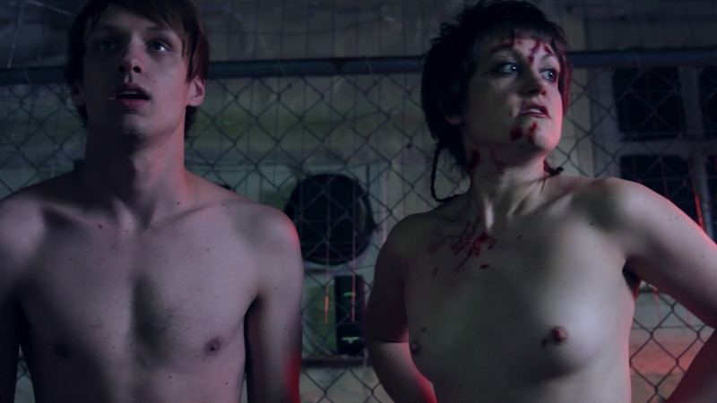 Nicolette Le Faye Naked as Erica Zann. Breasts, black hair, bloody. 773925