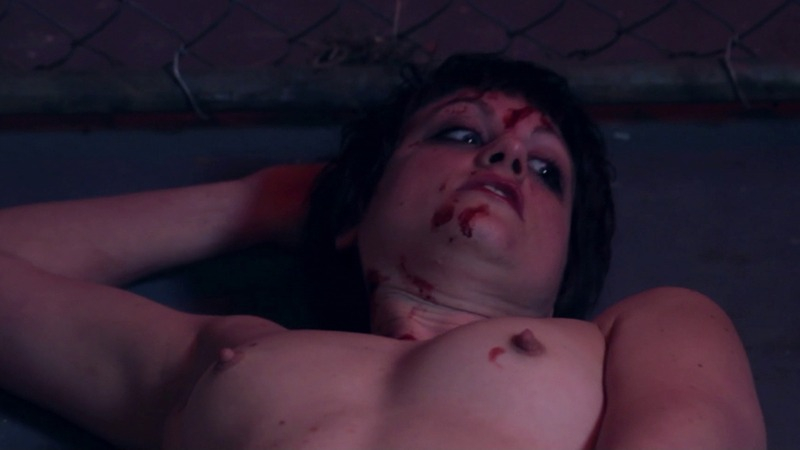 Erica Zann from Call Girl of Cthulhu Naked. Breasts, black hair, bloody. 773927