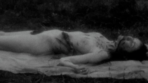 Maura Foley in The Canal (2014) Breasts Bush Black And White Black Hair 748916