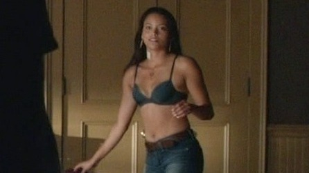 Sexiest Scenes of Sarah from The Vampire Diaries. Underwear, SFW, black woman. 748937