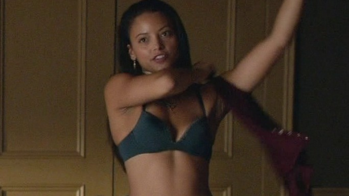 The Vampire Diaries's Sexiest Scenes with Gabrielle Walsh. Underwear, SFW, black woman. 748938