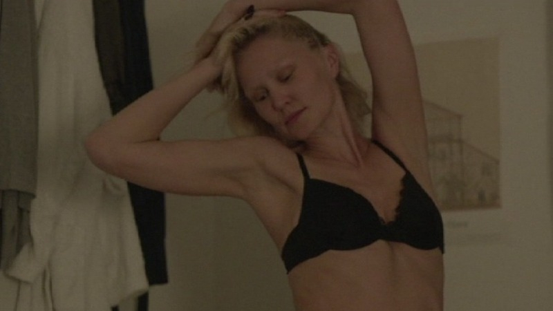 Sexiest Scenes of Ingrid from Blind. Underwear, SFW, arms above head. 754139