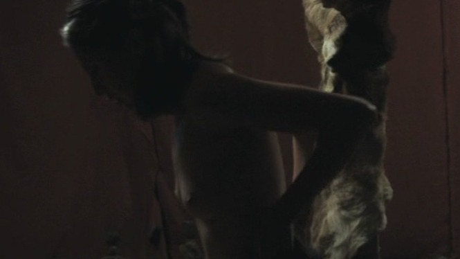 Ivy Corbin Nude as The Woman. Breasts, back exposed, brunette. 752426