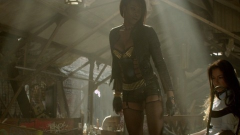 Ayisha Issa in Brick Mansions (2014) Sexy Black Black Fishnets 749243