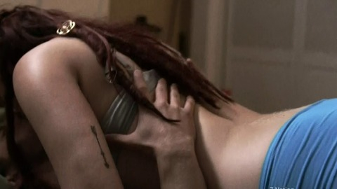 Anastasia Baranova in Z Nation (2014-2017) Sexy Underwear Bed Blue Panties 749316