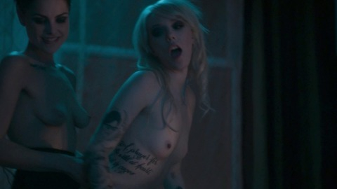 Kelsey Hudson Nude in The ABCs of Death 2. Breasts, Lesbian, Tattoos, blonde. 751035