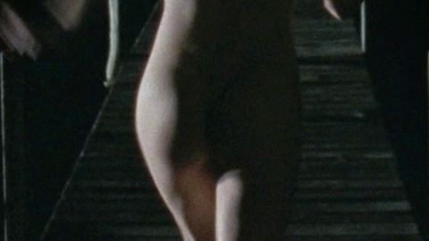 Britt Lower Nude in Beside Still Waters. Butt, dock, nighttime. 751858
